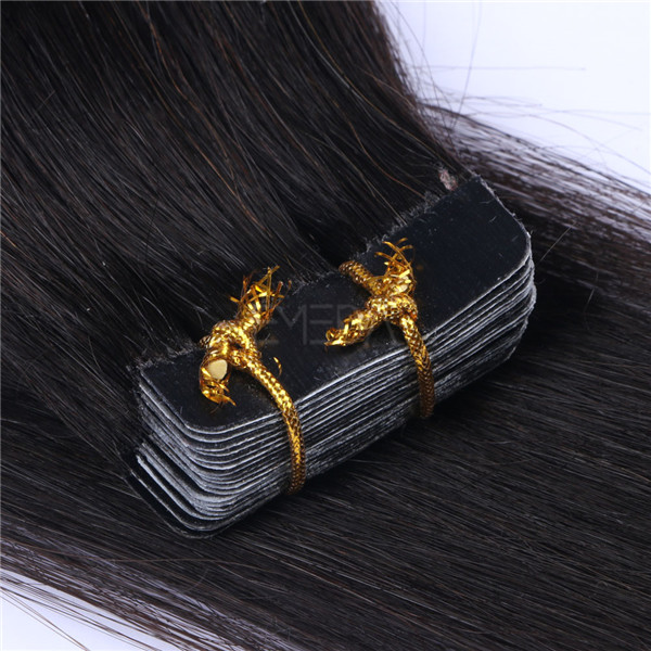Tape in hair manafactures where to buy good quality hair extensions with cheap price YL257